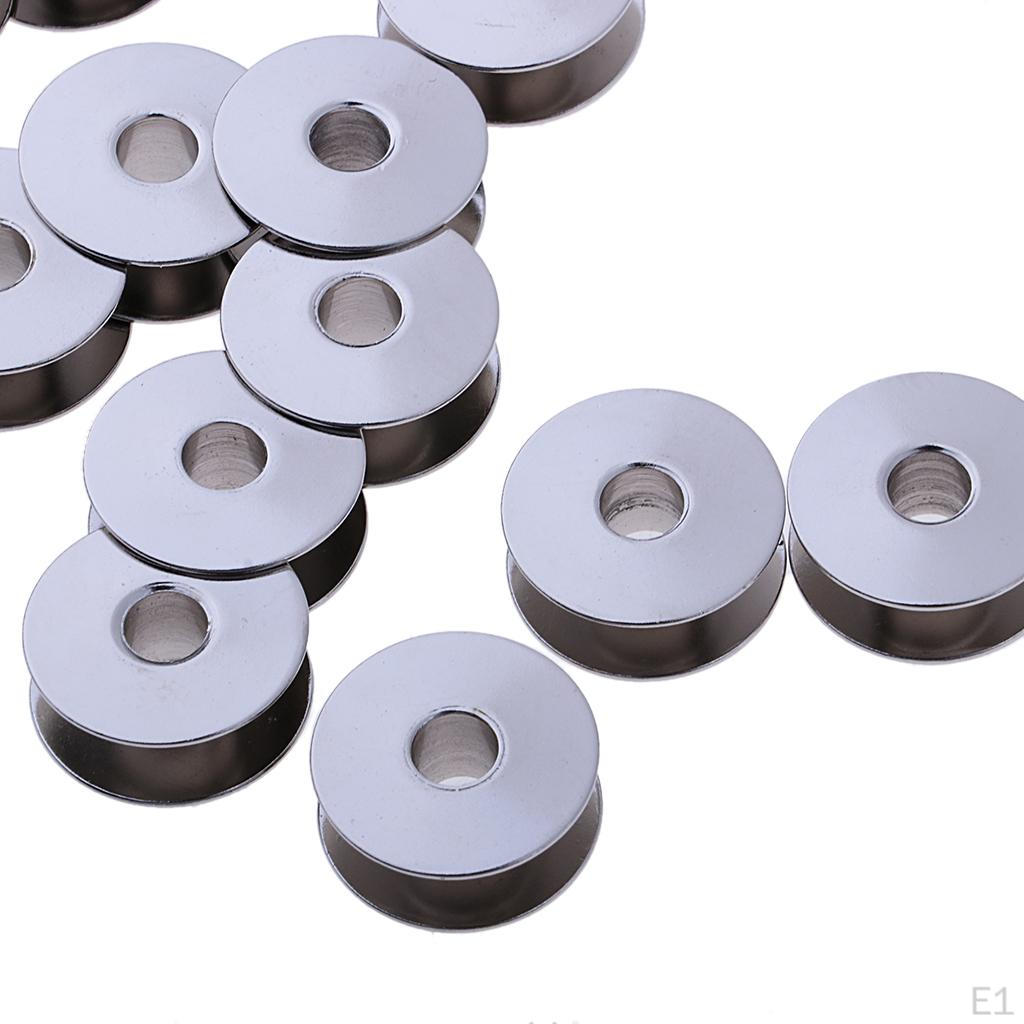 Упаковка из 20 металлических шпуль для промышленной швейной машины для Singer