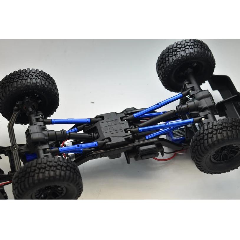 GPM Metal Alloy Adjustable Full Set Tie Rod Links 9742R+9749 for Traxxas 1/18 TRX4M TRX-4M Defender Bronco RC Crawler Car