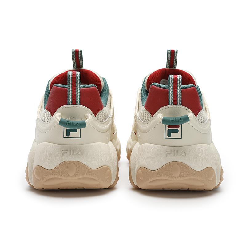 Fila Fluid 6 Кроссовки с низким верхом для повседневной носки Мужские кроссовки Облачно-белый F12M512103FCC