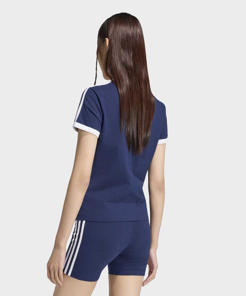 ADIDAS 3-Stripe Slim T-Shirt - Night Indigo / Ks4777