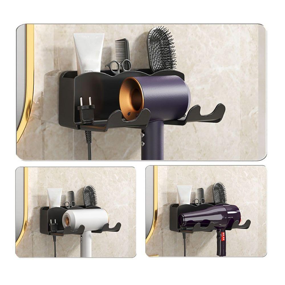 Настенный держатель для фена, пластиковый кронштейн для сортировки, высококачественная стойка для хранения