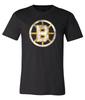 Футболка с потертым логотипом Boston Bruins S-6XL Отслеживание!! Футболка Unisex