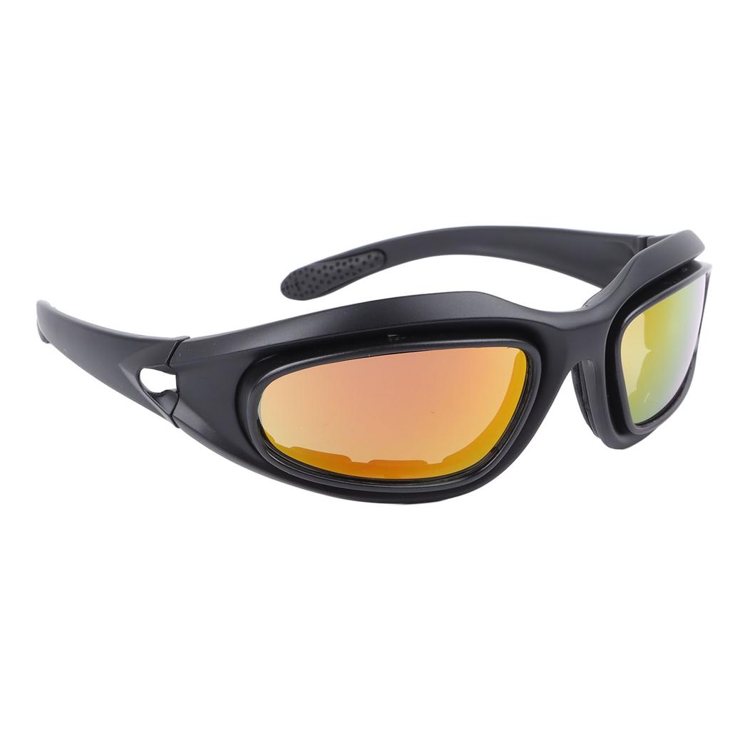 Polarized Motorcycle Riding Goggles Reduce Glare Full Frame Windproof Cycling Glasses with