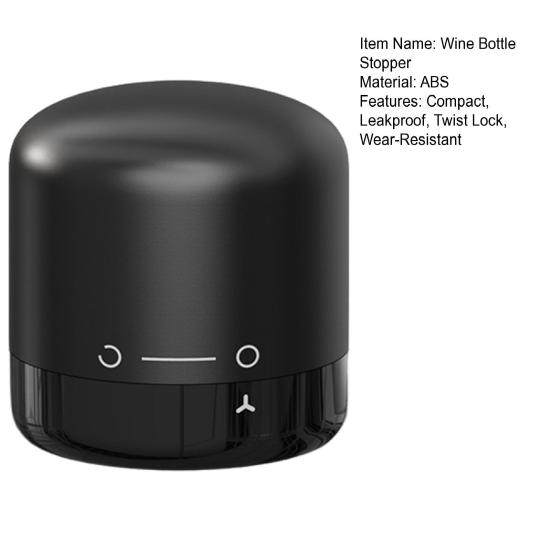 Пробка для винной бутылки с поворотным замком, многоразовая, герметичная, для вина, пива, шампанского, сохраняющая свежесть, пробка для бутылок для любителей вина