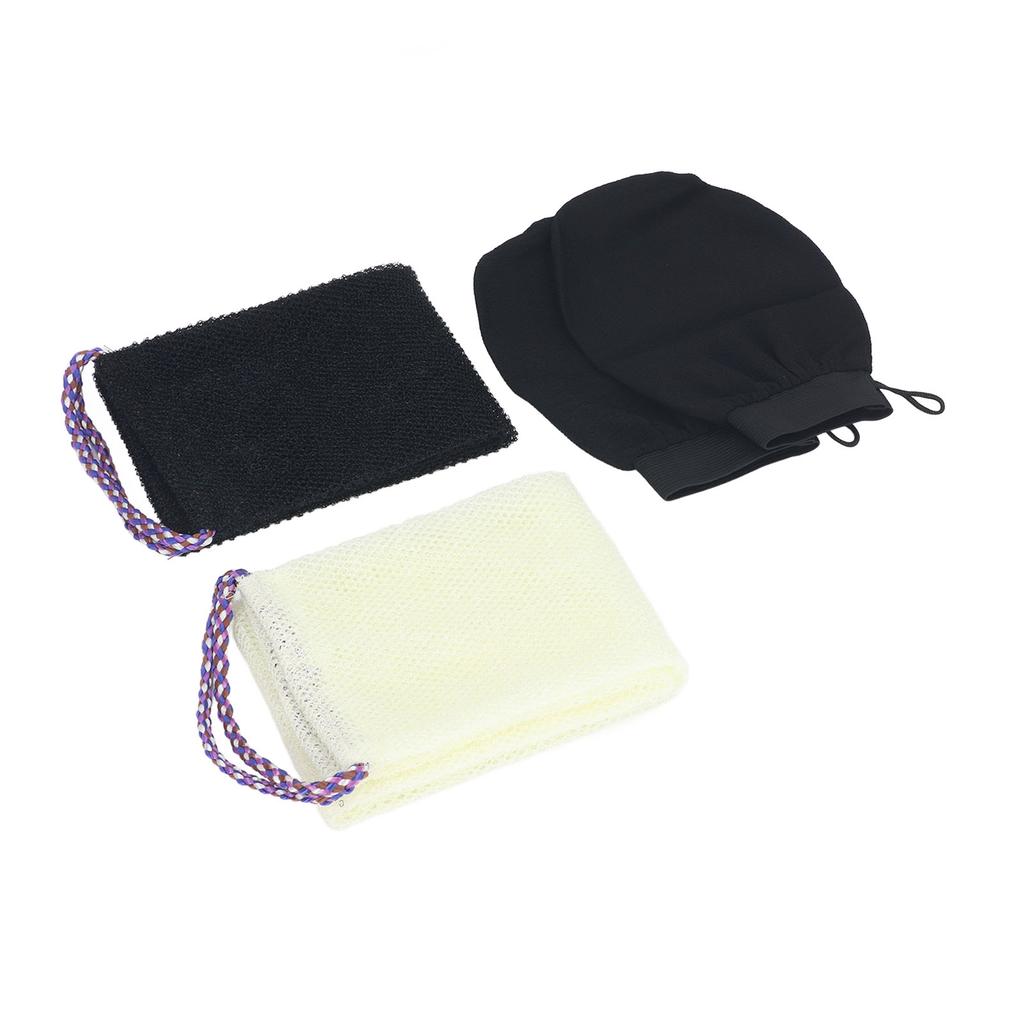 Африканская сетчатая губка, длинная сетчатая банная губка, нейлоновая отшелушивающая сетка для тела, скраб для спины с функцией купания