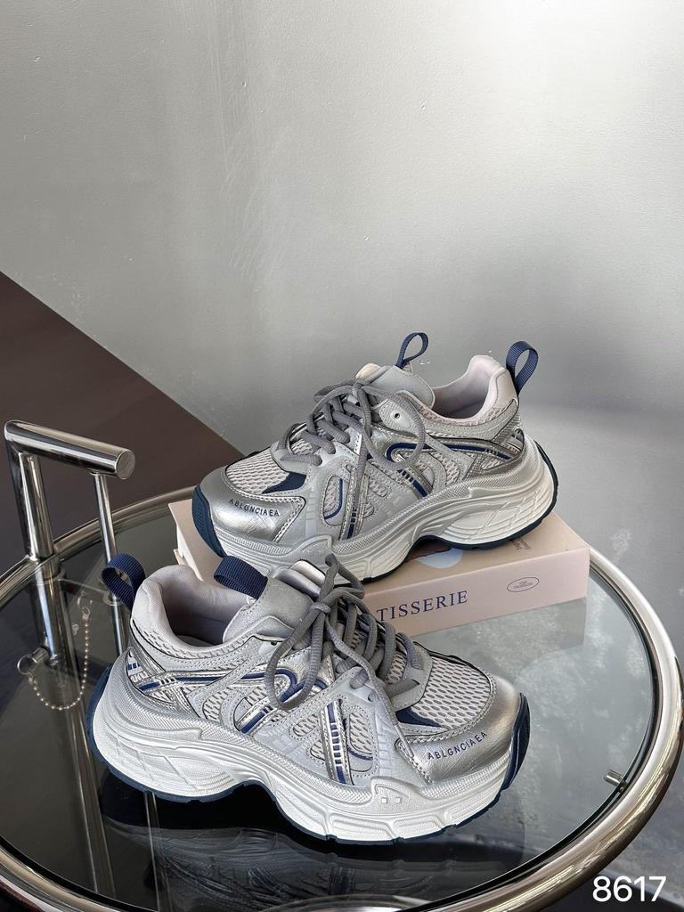 Европейская станция 2025 осень новая сетчатая платформа папины кроссовки женские легкие с увеличением роста универсальные повседневные спортивные кроссовки трендовые