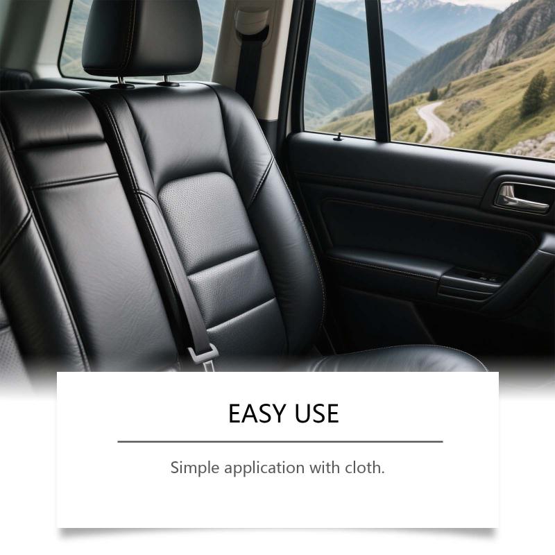 Car Interior Plastic Restorer Back to Black Shine for Dashboard Door Panel and Leather Seats Repair Coating with UV Protection for Daily Care