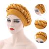 Simple All Match Accessory Turban Hat Lightweight Twist Headwrap for Party