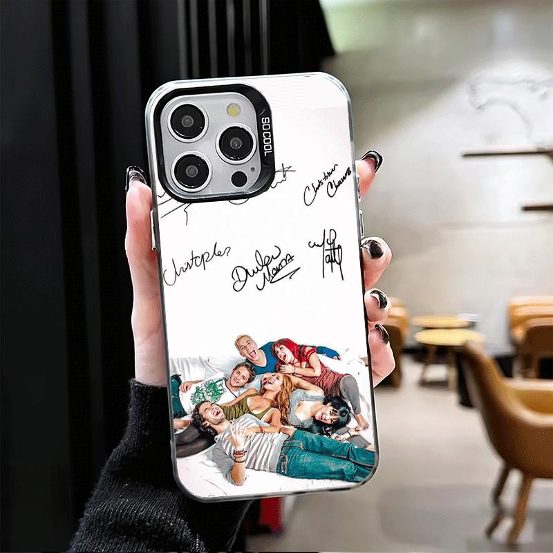 F-Fashion RBD R-Rebelde Мягкий чехол для телефона iPhone 15 16 17 Pro Max 17Air 16E 14 Plus 13 12 Mini Ударопрочный чехол Задняя панель