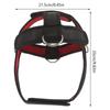 Black Head Training Harness Adjustable Neck Strength Training Strap  Home