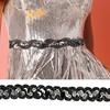 Sequin Ribbon Shiny Exquisite DIY Polyester Yarn Sewing Applique Sequin Lace Trim Home Supply