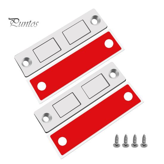 Дверные магниты Ультратонкая магнитная защелка на двери шкафа, самоклеящаяся, простая в установке, магниты для мебельного шкафа, дверная защелка