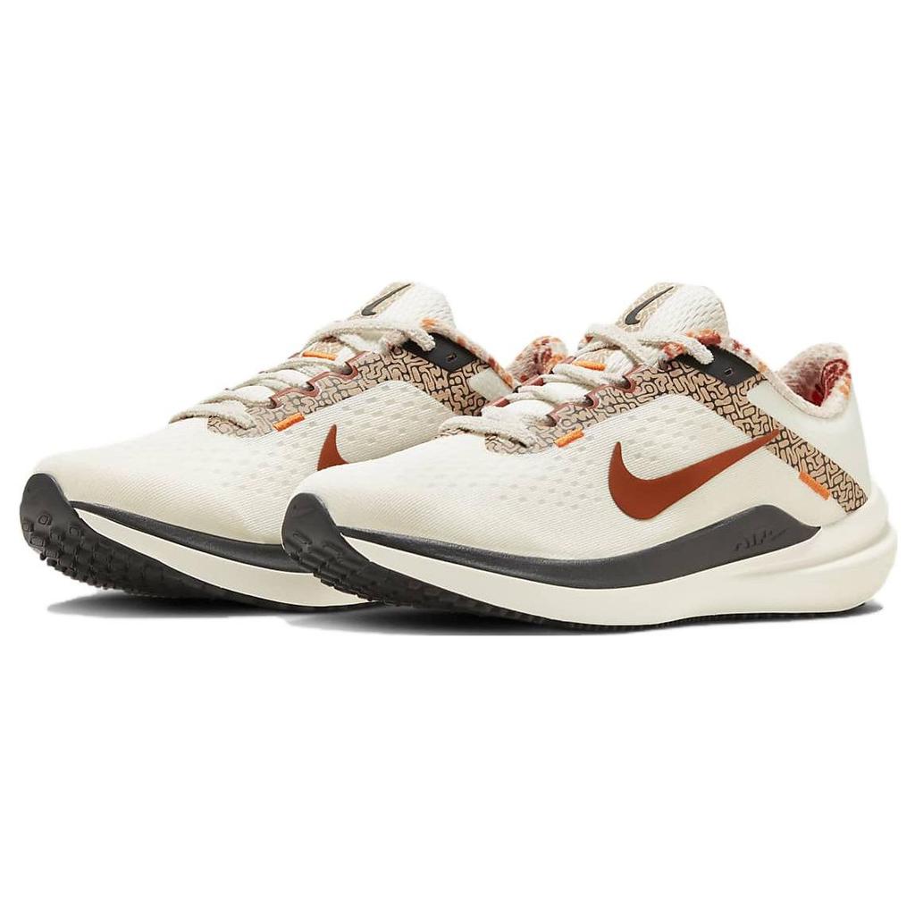 Nike Air Winflo 10 Удобные Повседневные Кроссовки с Низким Верхом Женские кроссовки Оранжевый FD6616-800