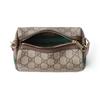 Gucci Ophidia Logo Canvas And Leather Mini Shoulder Bag Women Shoulder Bag Beige Dark-Brown 838475-FAE0S-9746