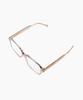 Seupeulingseuteulingseu Retro Square Shape Glasses Page 80 [Cognac]