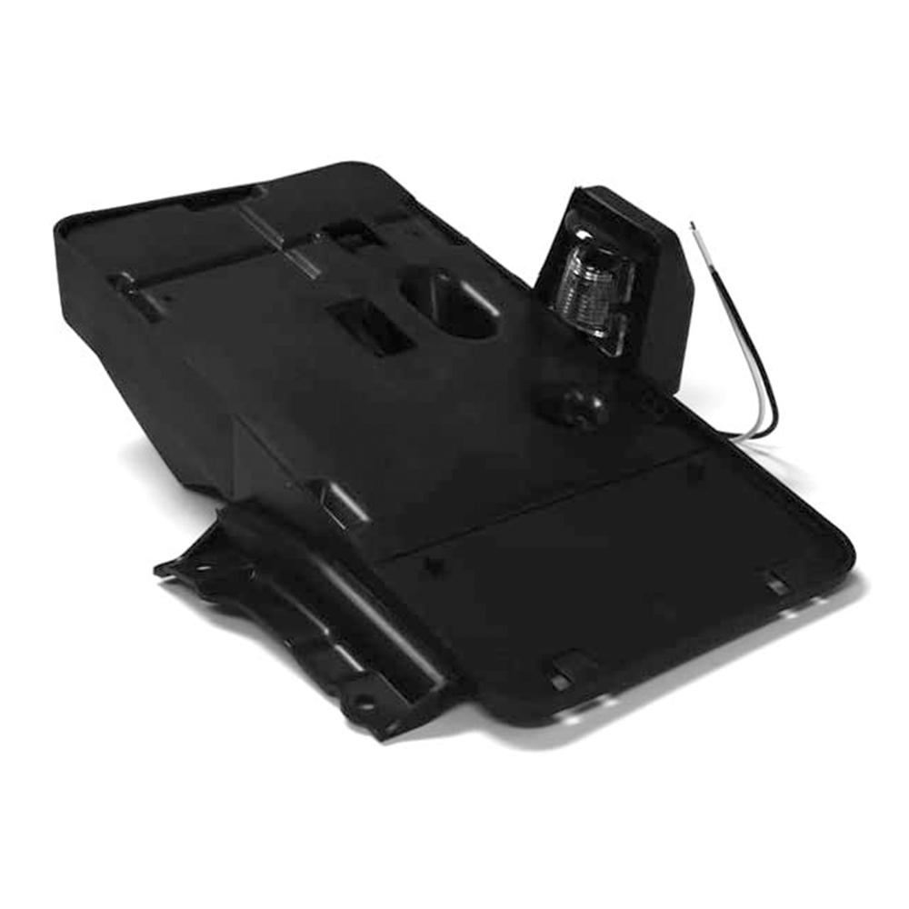 Для Jeep Wrangler JK 2007-2017 Задний держатель номерного знака Рамка номерного знака Монтажный кронштейн с подсветкой