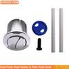For Roca D1D Dual Flush Push Button&Plain Push Rods Short Body AH0002100R Chrome Push Button Dual Flush Old Style 822040001
