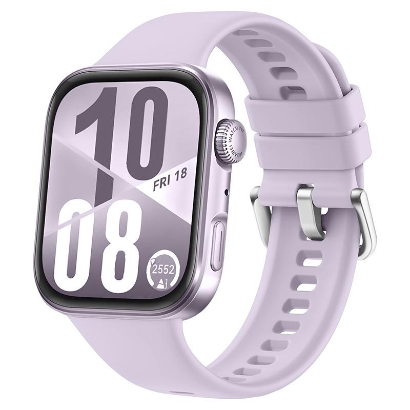 Совместим с часами Huawei Fit4, ремешок из микротекстурированного силикона, по стилю аналогичен оригинальному ремешку HUAWEI FIT3.