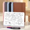 PU Leather Whiteboard Notebook Reusable Erasable Writing Board Whiteboard  Desktop Using