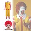 Cosplay Costume Mcdonalds Halloween Role Playing Party Children Adult Clothing