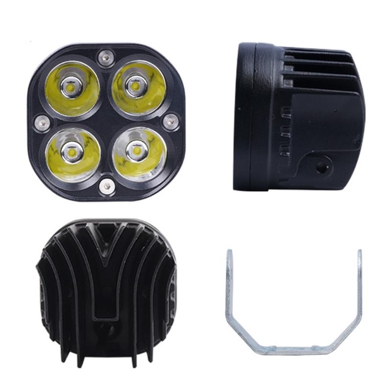 Светодиодный прожектор для вождения Водонепроницаемый мотоциклетный прожектор Светодиодный свет для вождения мотоцикла Фара мотоцикла Передний прожектор