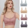 Батал-размер Пышный Утягивающий Боковой Минимизирующий Тонкий Бюстгальтер без Бретелек с Немагнитным Дизайном Полной Чашки