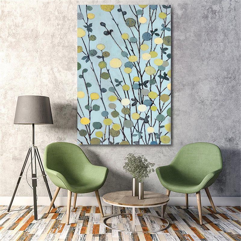 WCIC Новые абстрактные картины маслом, печать на холсте, картина, домашний декор