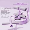 Dual Suction Cups Fitness Situp  Equipment Adjustable Height Ab Core Trainer  Home Fitness