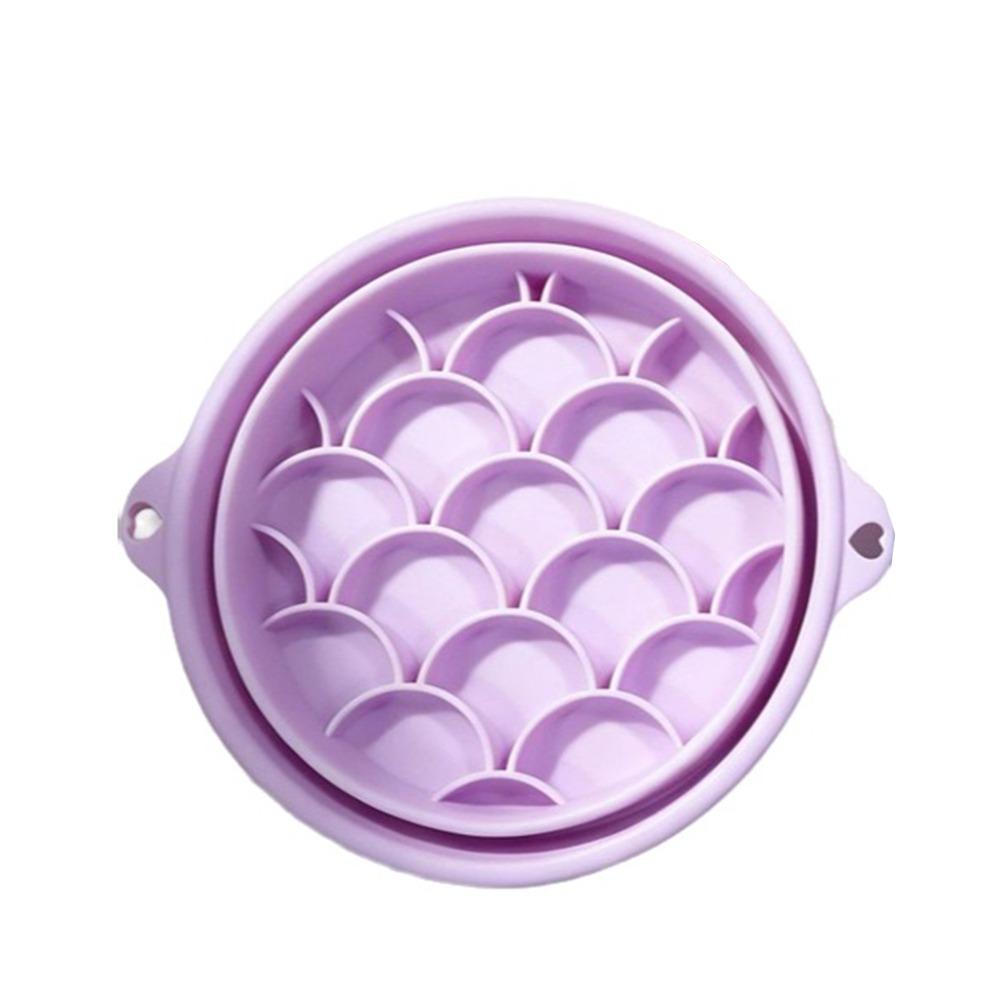 Silicone Face Ice Bath Bowl Built-in Ice Tray Skincare Washbasin  Household Care