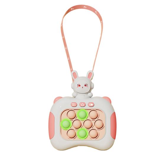 Игра «Нажми пузырь» со шнурком, подсветка, 4 режима, портативная забавная игра для детей и взрослых