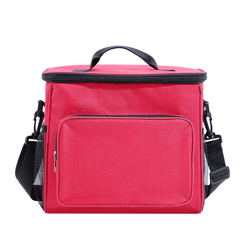 Портативная термосумка для ланча из ткани Оксфорд - Ручная и плечевая переноска, Идеально подходит для пикников и использования на открытом воздухе