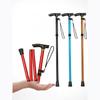 T Handle Trekking Poles Aluminum Non-slip Handle Adjustable Climb Walking Sticks Collapsible Lightweight Hiking Poles for Women Men Kids