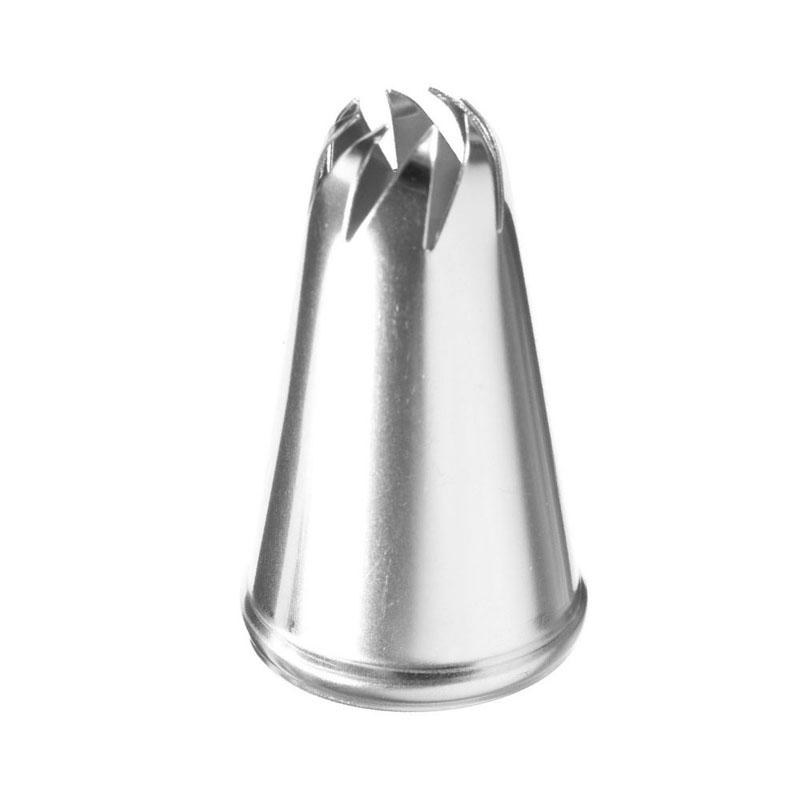 Насадка кондитерская из нержавеющей стали. 1/3/6 штук
