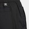 adidas Оригинальные спортивные брюки с манжетами и вышивкой логотипа Trefoil Flower Женские штаны Черные HP0081