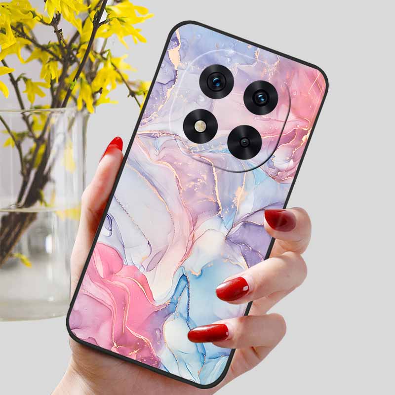 Чехол для Redmi Note 14 Pro 5G Модный Мраморный Мягкий ТПУ Силиконовый Задний Чехол для Redmi Note14 Pro Plus Pro+ Защитные Чехлы Fundas