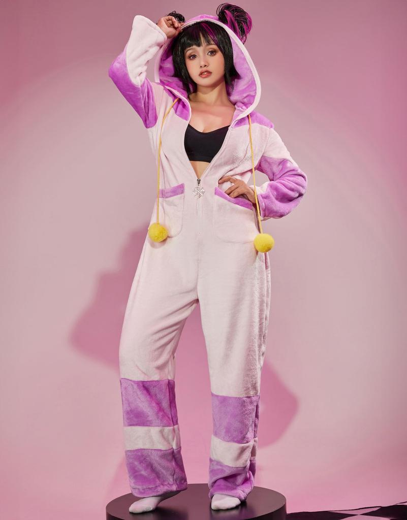 Miccostumes Adult and Girl Anime Game Fighting Cute Outfit Fancy Everyday Wear Women's Costume, Cosplay, Homewear, Pajamas, Sleepwear, Bodysuit,