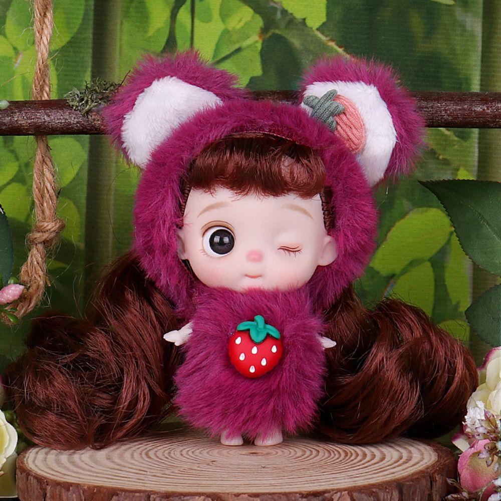 Beautiful 10cm Dress Up Toys Cute Princess Toy Fairy BJD Baby Doll Toddler