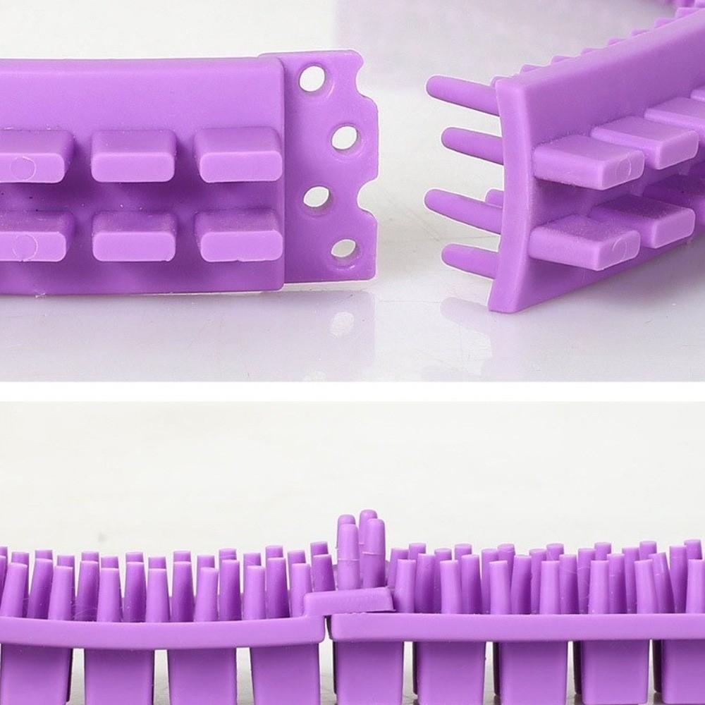 Soft Tooth Cat Self Groomer Hair Reduction Cat DIY Rubbing Ring Grooming Tunnel DIY Assembly