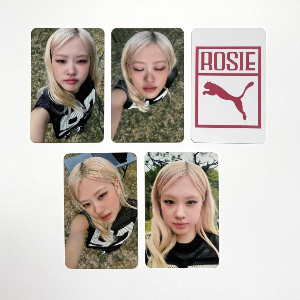 РОЗА (Пак Чэён) x Фотокарточки из коллаборации PUMA - Мерч ROSÉ