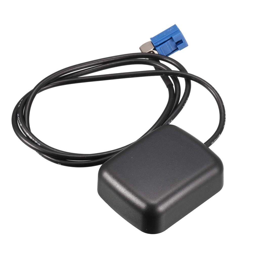uxcell GPS Active Antenna Fakra-C Plug 90 Degree 28dB Antenna Connector Cable with Magnetic Mount 0.75M Wire