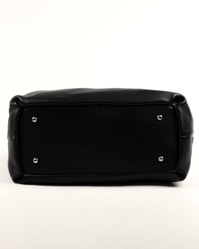 Сумка кожаная Polina&Eiterou 309 черная