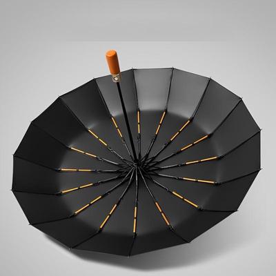 Автоматический штормоустойчивый большой анти UPF50+ зонт от солнца и дождя складной двухцелевой деловой зонт