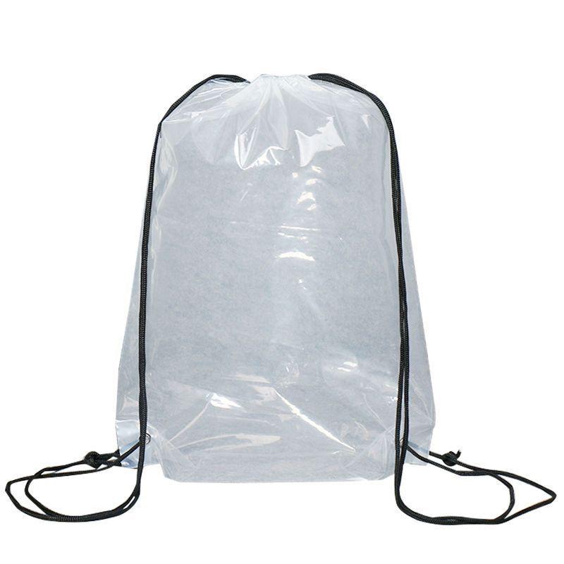 Large HD Clear Cotton Doll Storage & Dustproof Drawstring Bag