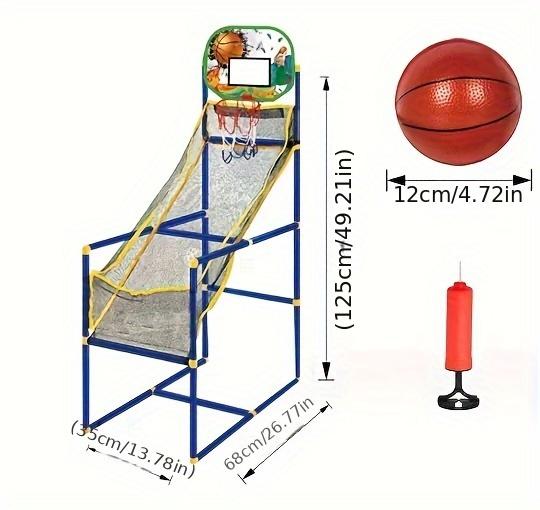Indoor Basketball Shooting Machine Portable Arcade Basketball Game Set Sports Play Set Basketball Training