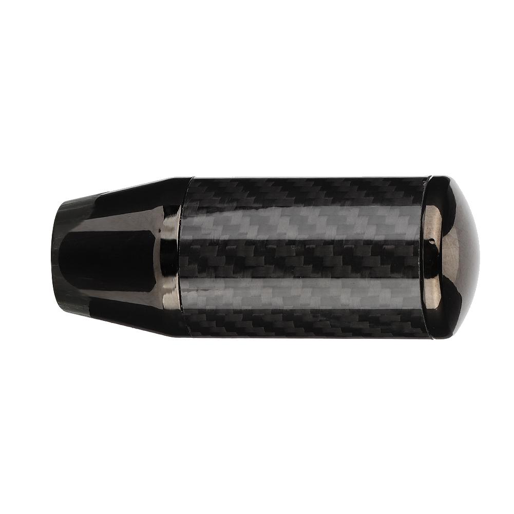 Universal Aluminum Alloy Carbon Fiber Car Auto Manual Gear Shift Stick Knob Head Shifter