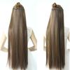 Ladies Hair Extension Long Straight Ponytail Synthetic Wig Ponytail Hair Extension With Heat-Resistant Fiber LUPU