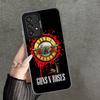 Band G-Guns N R-Roses Soft Phone Case for Samsung A17 A16 A15 A14 A13 A57 A56 A55 A54 A53 A37 A36 A35 A34 A33 A26 A25 A24 A23 A5