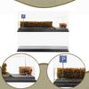 1/64 Scale Model Car Display Case, Dustproof Cover, Diorama Parking Lot Base for Vehicles,
