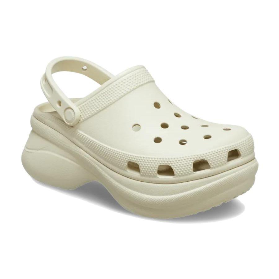 Crocs Женские классические клоги Bae Clog Костяной Легкий Комфорт Натяжные 206302-2Y2