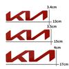 CPLX4 13/15/17CM Metal Emblem Car Sticker Badge for KIA K5 K3 K2 RIO Soul Pegas Sorento Forte Borrego Ceed Sportage Cerato Accessories
